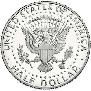 Moneda de 50 céntimos reverso