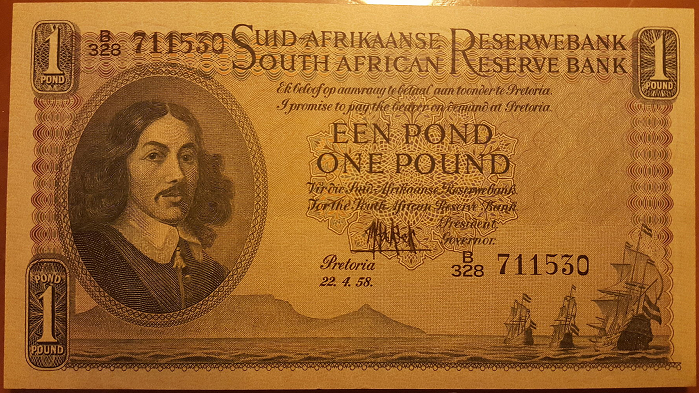 Una libra sudafricana South African Pound