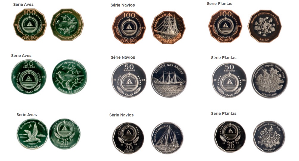 Monedas de Escudos de Cabo Verde