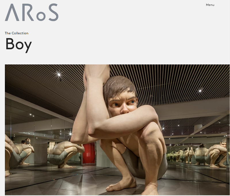 Museo ARoS Boy Aarhus Dinamarca